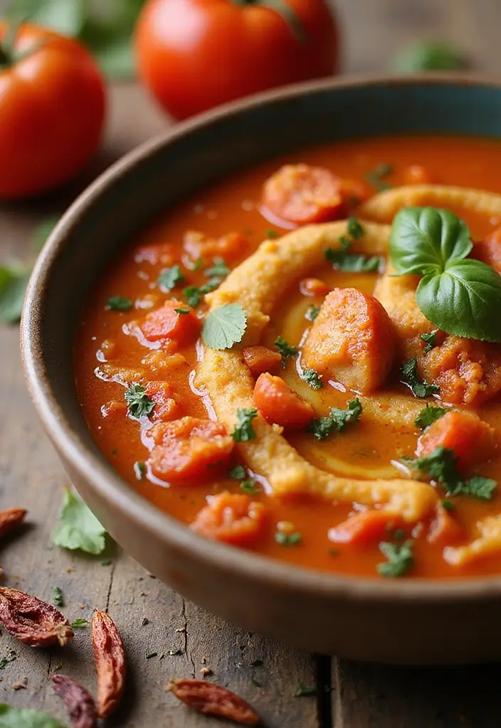 30 Pastina Soup Recipes Just Like Grandma Made - 27. Spicy Tomato and Pastina Soup