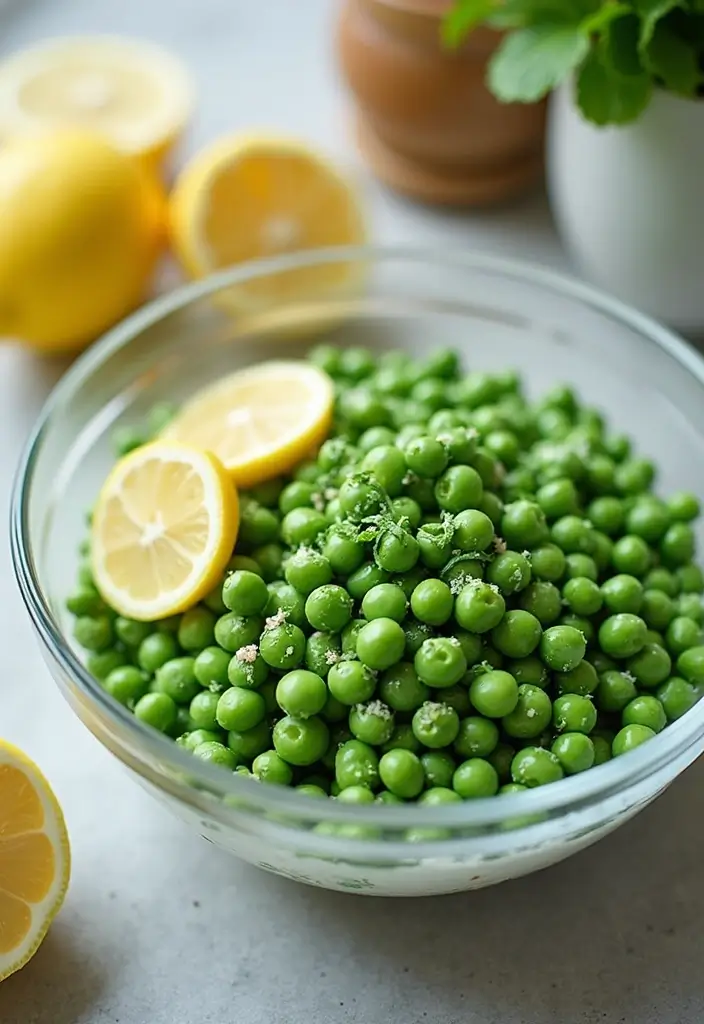 30 Pea Salad Recipes for a Refreshing Side Dish - 5. Pea Salad with Greek Yogurt Dressing