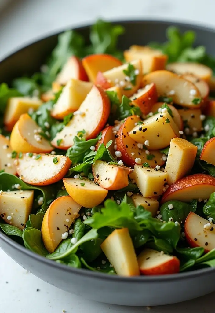 30 Pear Salad Recipes That Are Sweet and Sophisticated - 22. Pear and Tofu Salad