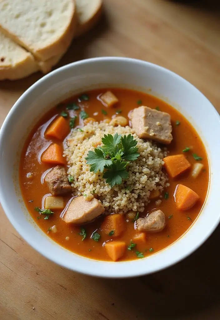 30 Pork Soup Recipes That Are Hearty and Savory 105 30 Pork Soup Recipes That Are Hearty and Savory - 17. Pork and Quinoa Soup