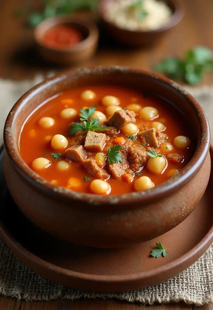 30 Pork Soup Recipes That Are Hearty and Savory 112 30 Pork Soup Recipes That Are Hearty and Savory - 18. Pork and Chickpea Soup