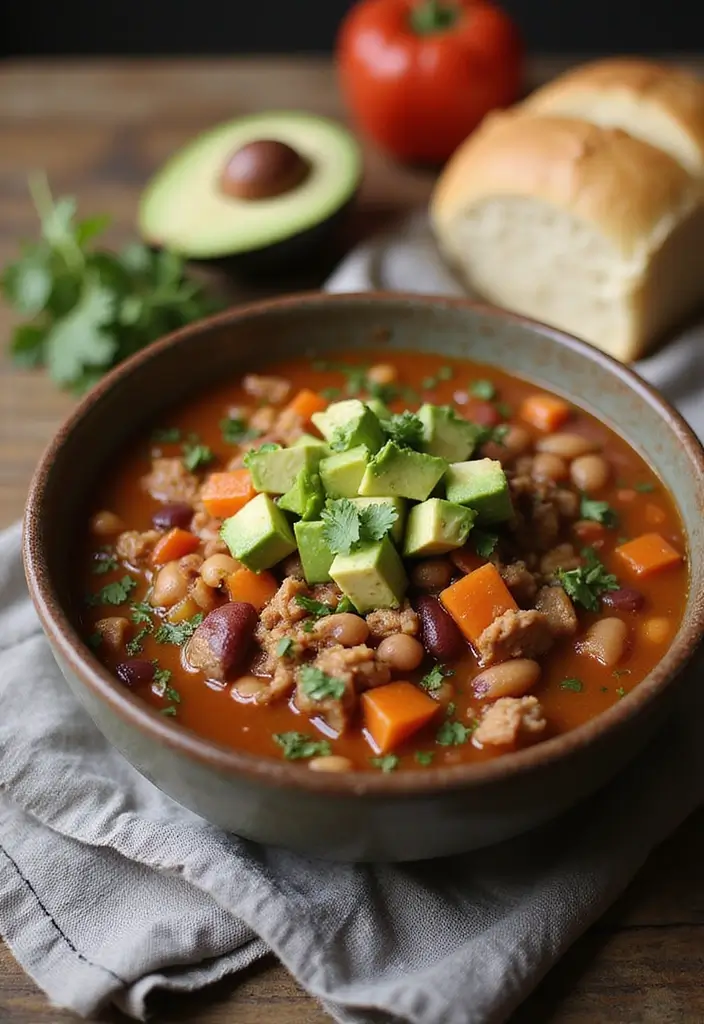 30 Pork Soup Recipes That Are Hearty and Savory 6 30 Pork Soup Recipes That Are Hearty and Savory - 2. Savory Pork and Bean Soup