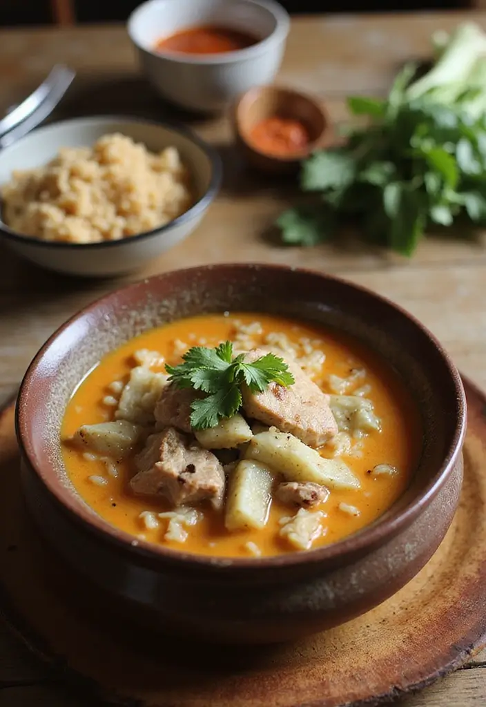 30 Pork Soup Recipes That Are Hearty and Savory 159 30 Pork Soup Recipes That Are Hearty and Savory - 25. Pork and Rice Soup