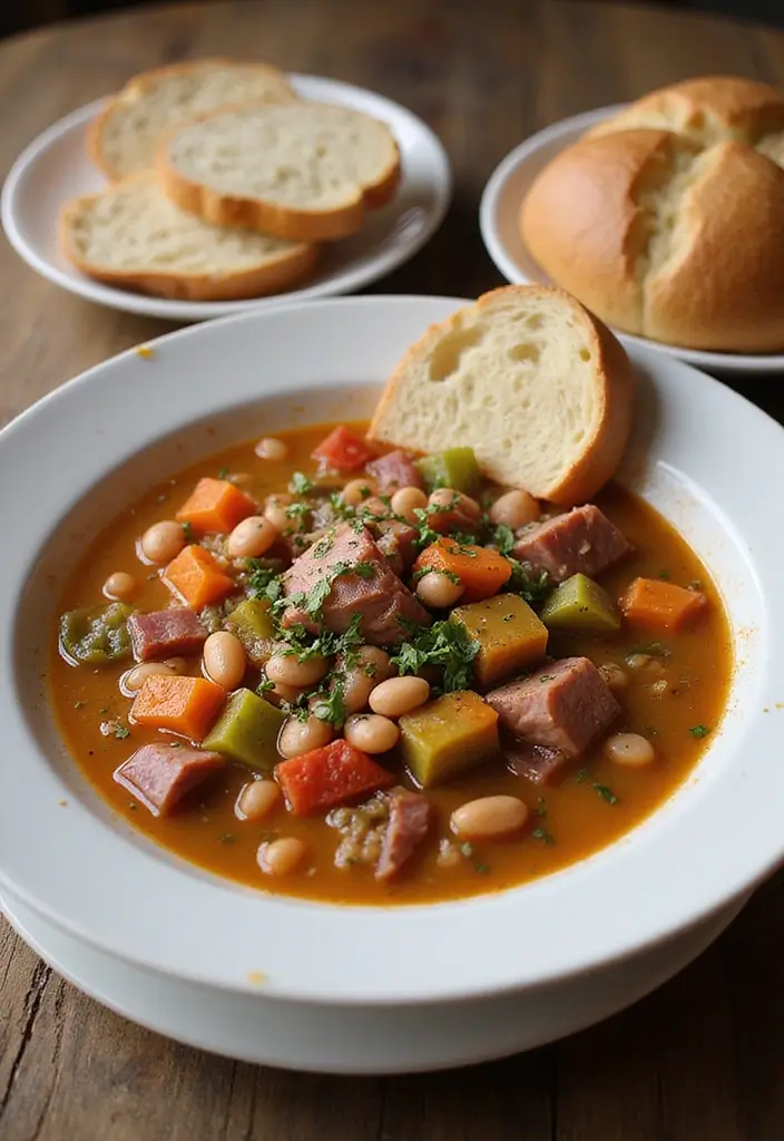 30 Quick and Easy Soup Recipes Ready in 30 Minutes - 22. Ham and Bean Soup
