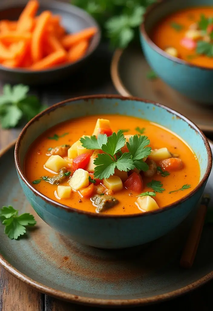 30 Quick and Easy Soup Recipes Ready in 30 Minutes - 8. Thai Coconut Curry Soup
