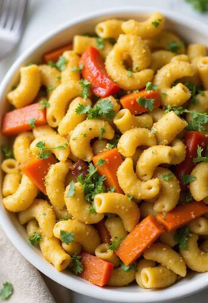 30 Ranch Pasta Salad Recipes for Creamy Tangy Flavor - 20. Curried Ranch Pasta Salad