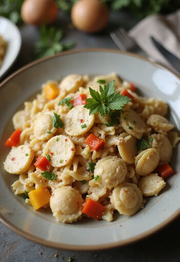 30 Ranch Pasta Salad Recipes for Creamy Tangy Flavor - 28. Ranch Pasta Salad with Crab