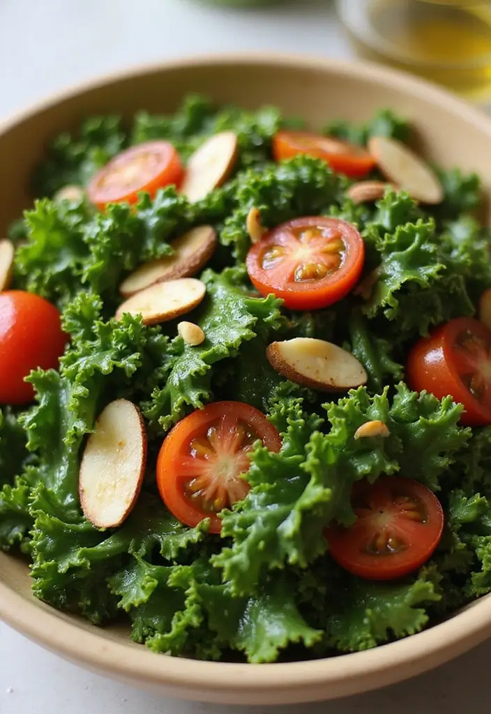 30 Raw Salad Recipes That Are Fresh and Full of Crunch - 1. Zesty Lemon Kale Salad