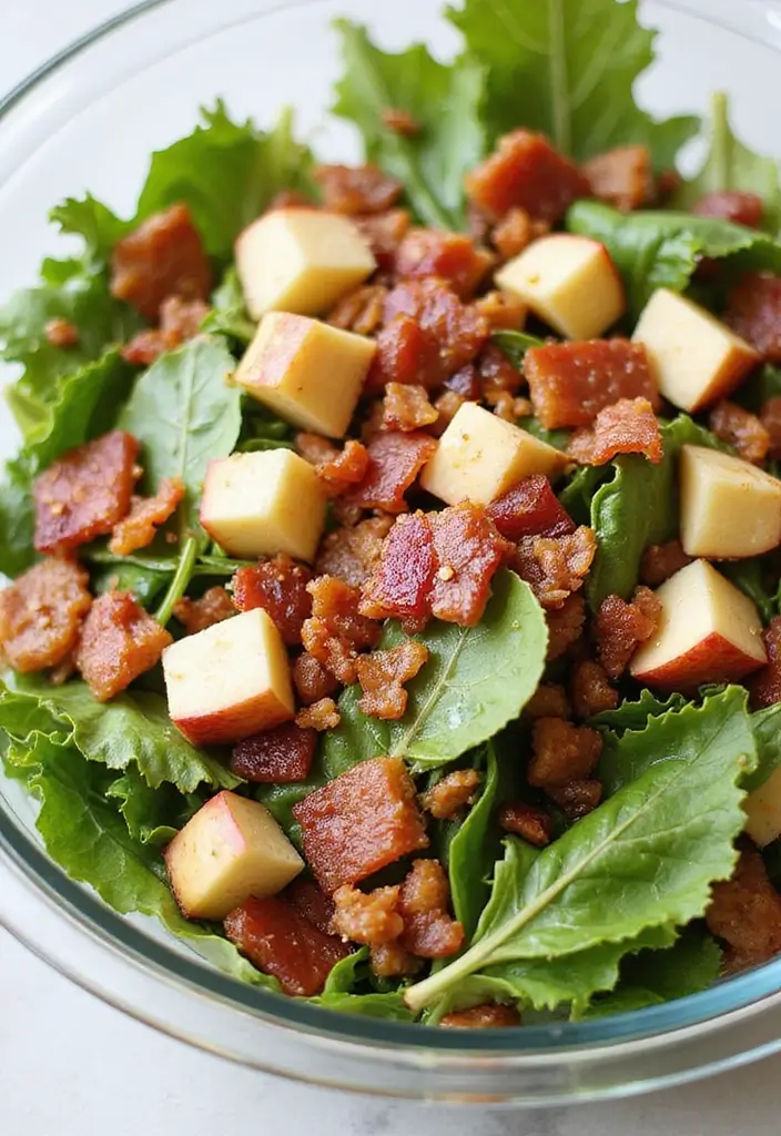30 Raw Salad Recipes That Are Fresh and Full of Crunch - 28. Sweet and Savory Bacon Salad