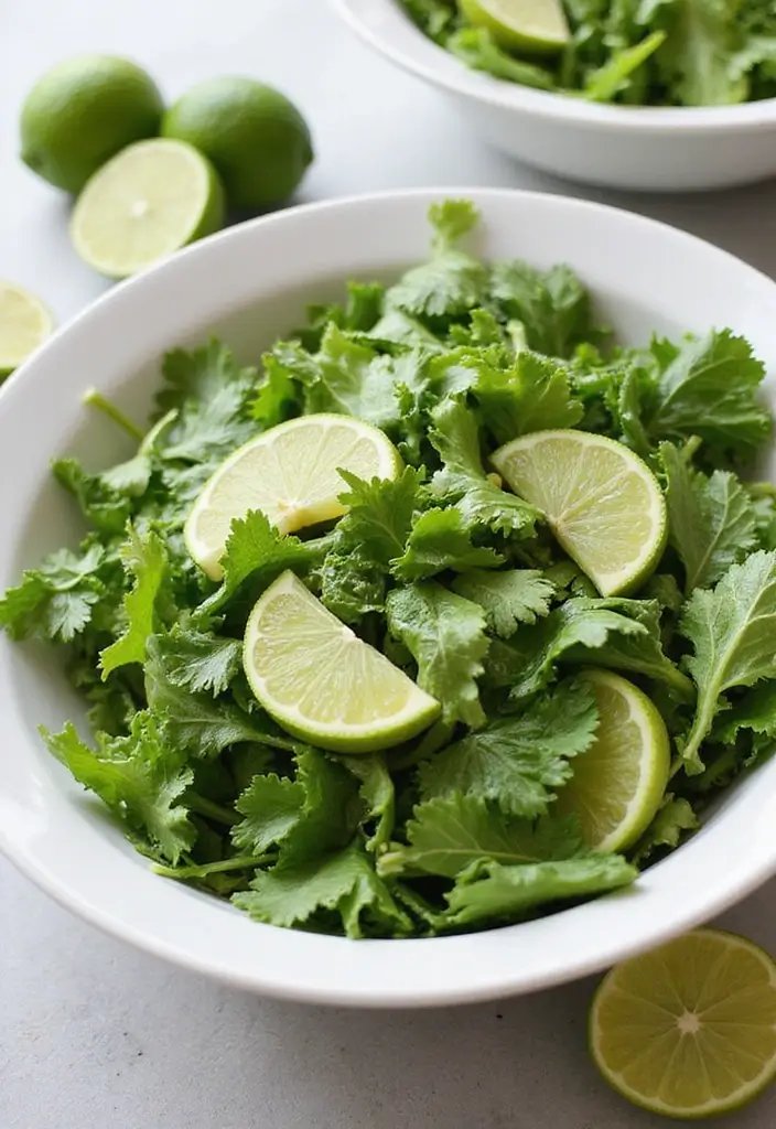 30 Romaine Salad Recipes That Are Crisp and Flavorful - 24. Cilantro Lime Romaine Salad