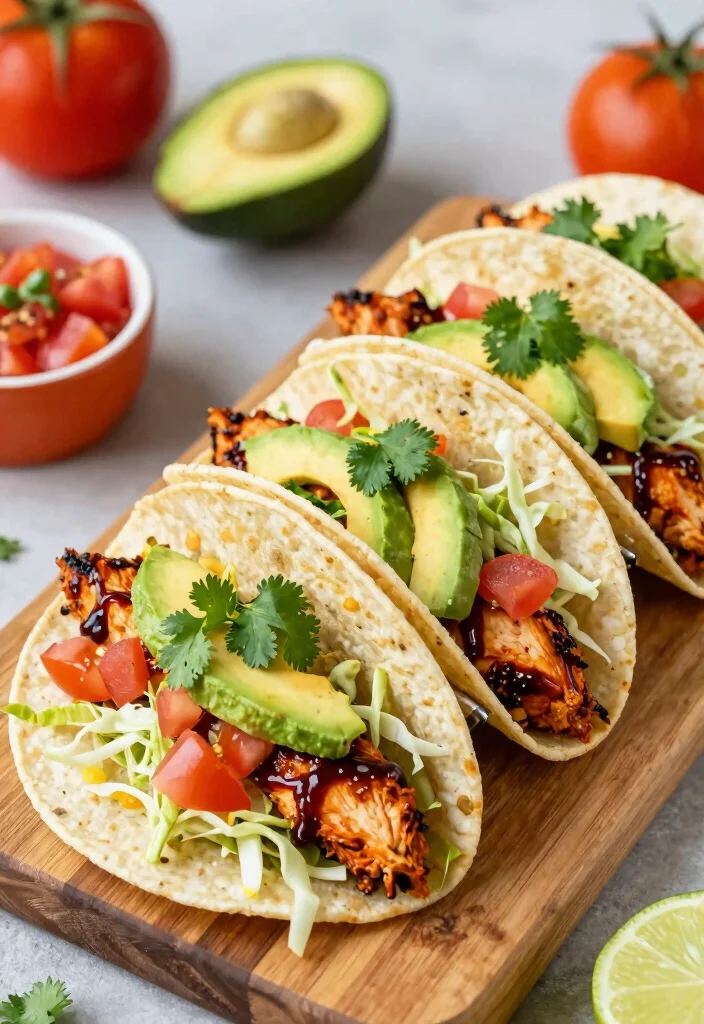 10 Balsamic Chicken Recipes for Sweet Savory and Elegant Flavor 9. Balsamic Chicken Tacos 0