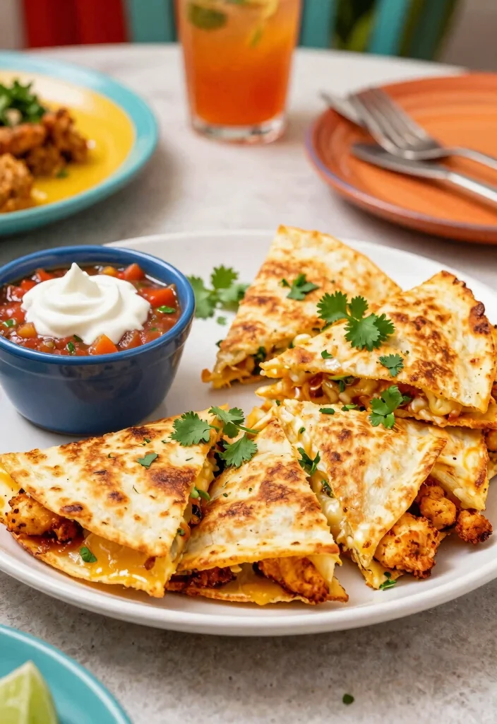10 Canned Chicken Recipes for Fast Budget Friendly and Easy Dinners 5. Cheesy Chicken Quesadillas 0