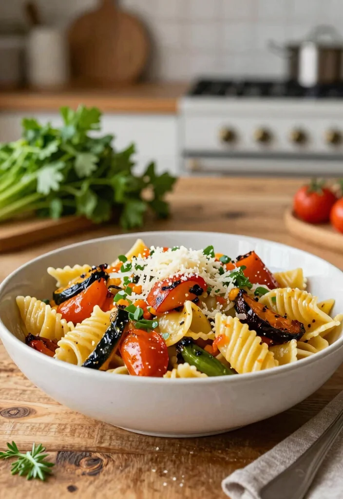 10 Cavatappi Pasta Recipes for Twisty Saucy and Fun Meals 10. Cavatappi with Roasted Vegetables 0