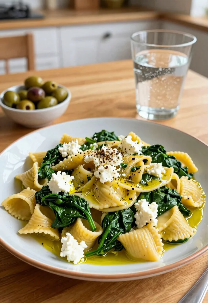 10 Cavatappi Pasta Recipes for Twisty Saucy and Fun Meals 5. Cavatappi with Spinach and Feta 0