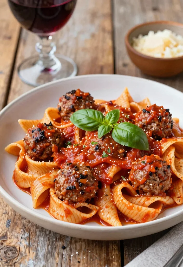 10 Cavatappi Pasta Recipes for Twisty Saucy and Fun Meals 7. Cavatappi with Meatballs 0