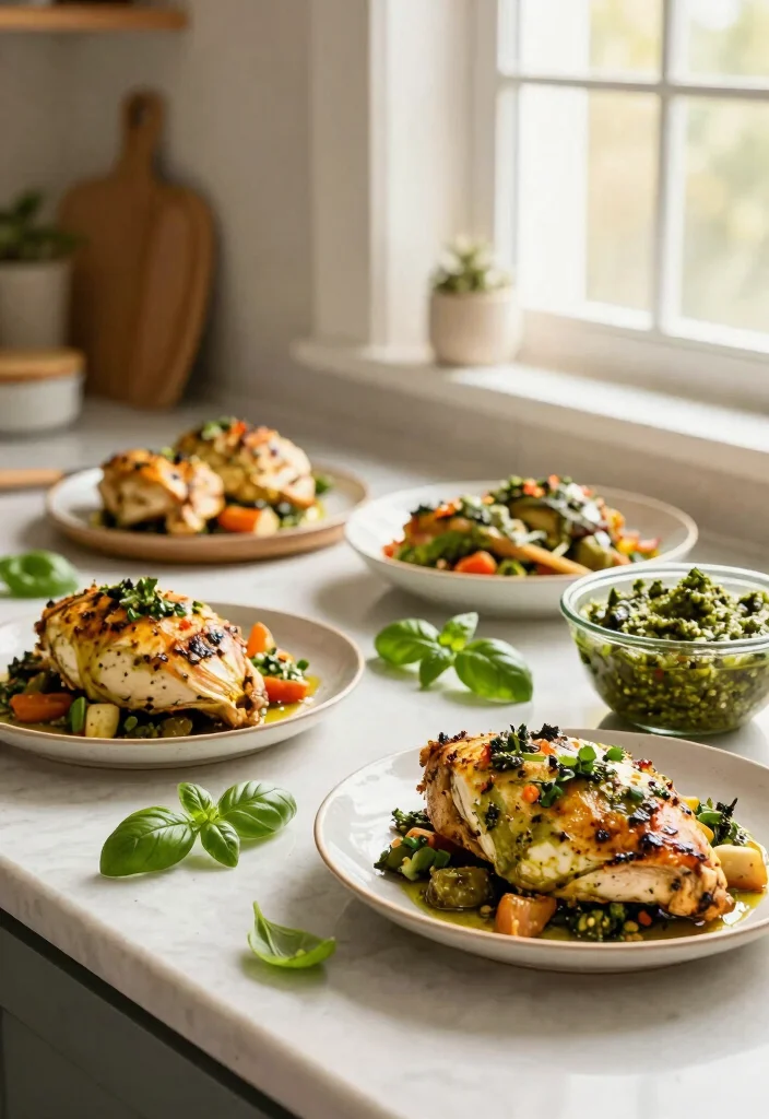 10 Pesto Chicken Recipes for Fresh Herby and Easy Gourmet Flavor 11 10 Pesto Chicken Recipes for Fresh Herby and Easy Gourmet Flavor Conclusion 0