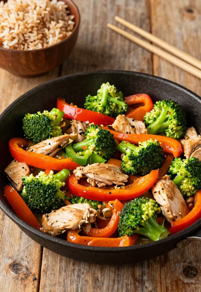 10 Pulled Chicken Recipes for Tender Juicy and Versatile Meals 9. Pulled Chicken Vegetable Stir Fry 0