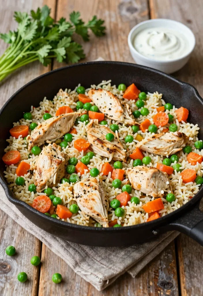 10 Ranch Chicken Recipes for Creamy Comfort and Family Favorites 2. One Pot Ranch Chicken and Rice 0
