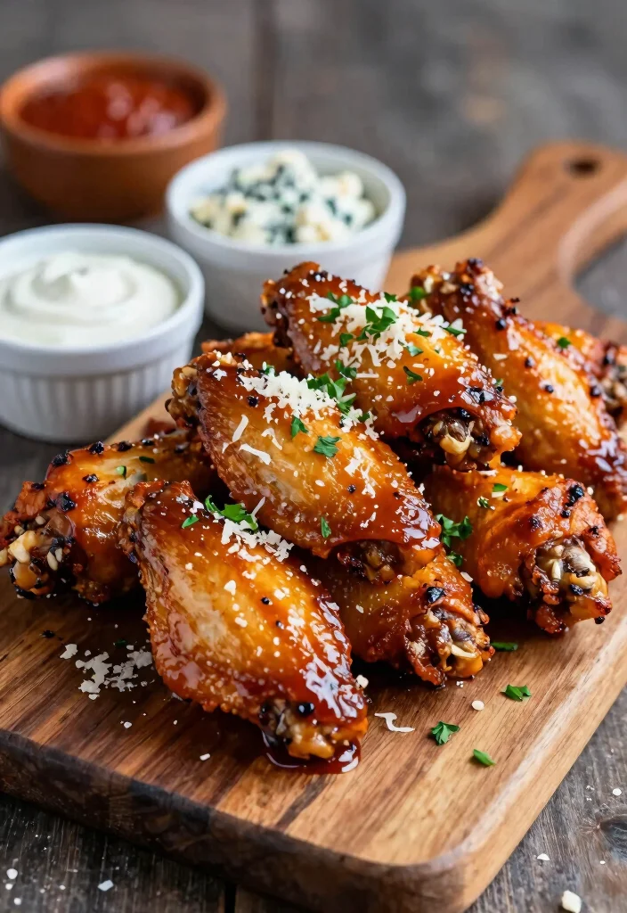 12 BBQ Chicken Recipes for Smoky Saucy and Crowd Pleasing Meals 8. Garlic Parmesan BBQ Chicken Wings 0