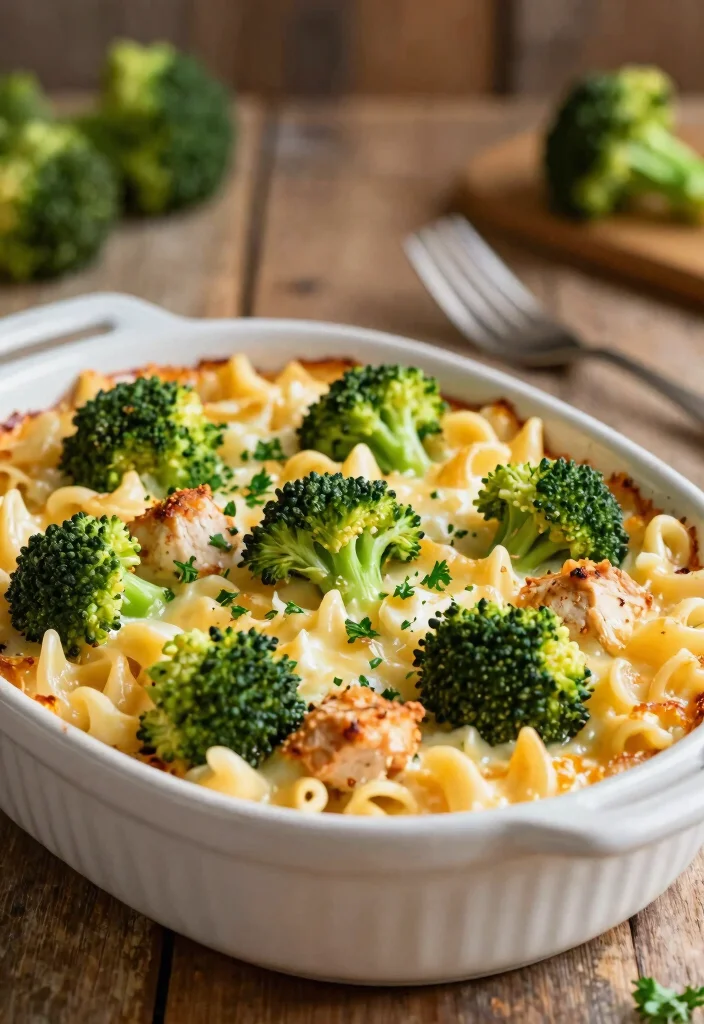 12 Baked Chicken Pasta Recipes for Cheesy Hearty Family Meals 5. Chicken and Broccoli Cheesy Pasta Casserole 0