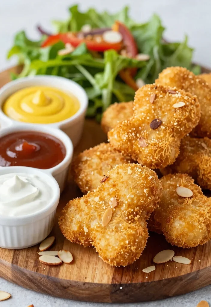 12 Breaded Chicken Recipes for Crispy Crunchy and Oven Ready Dishes 3. Almond Crusted Chicken Nuggets 0