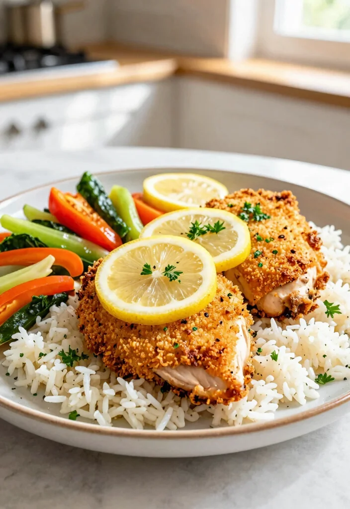 12 Breaded Chicken Recipes for Crispy Crunchy and Oven Ready Dishes 5. Lemon Garlic Breaded Chicken 0