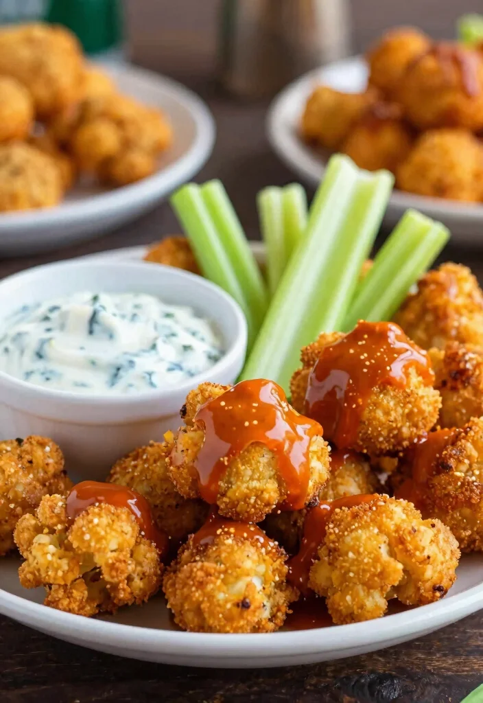 12 Breaded Chicken Recipes for Crispy Crunchy and Oven Ready Dishes 7. Buffalo Cauliflower and Chicken Bites 0