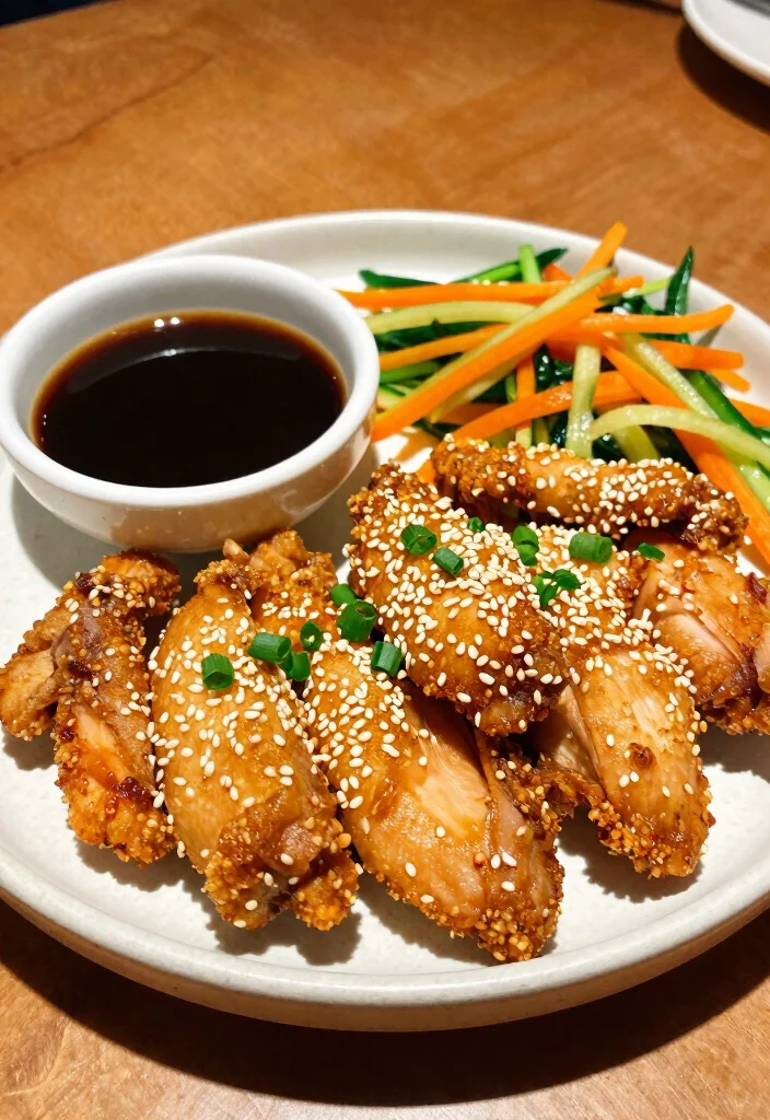 12 Breaded Chicken Recipes for Crispy Crunchy and Oven Ready Dishes 9. Sesame Crusted Chicken with Ginger Soy Dip 0