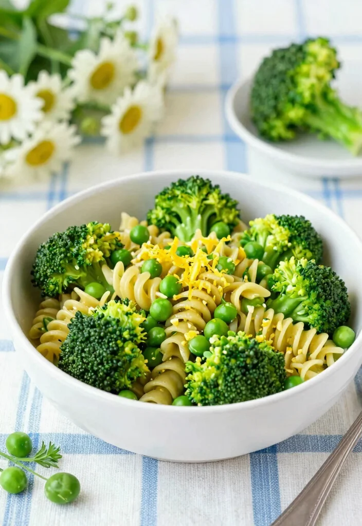 12 Broccoli Pasta Recipes for Fresh Green and Balanced Meals 12. Broccoli and Pea Pasta 0
