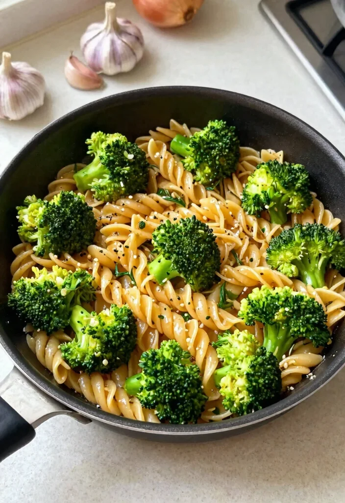 12 Broccoli Pasta Recipes for Fresh Green and Balanced Meals 4. One Pan Broccoli Pasta 0