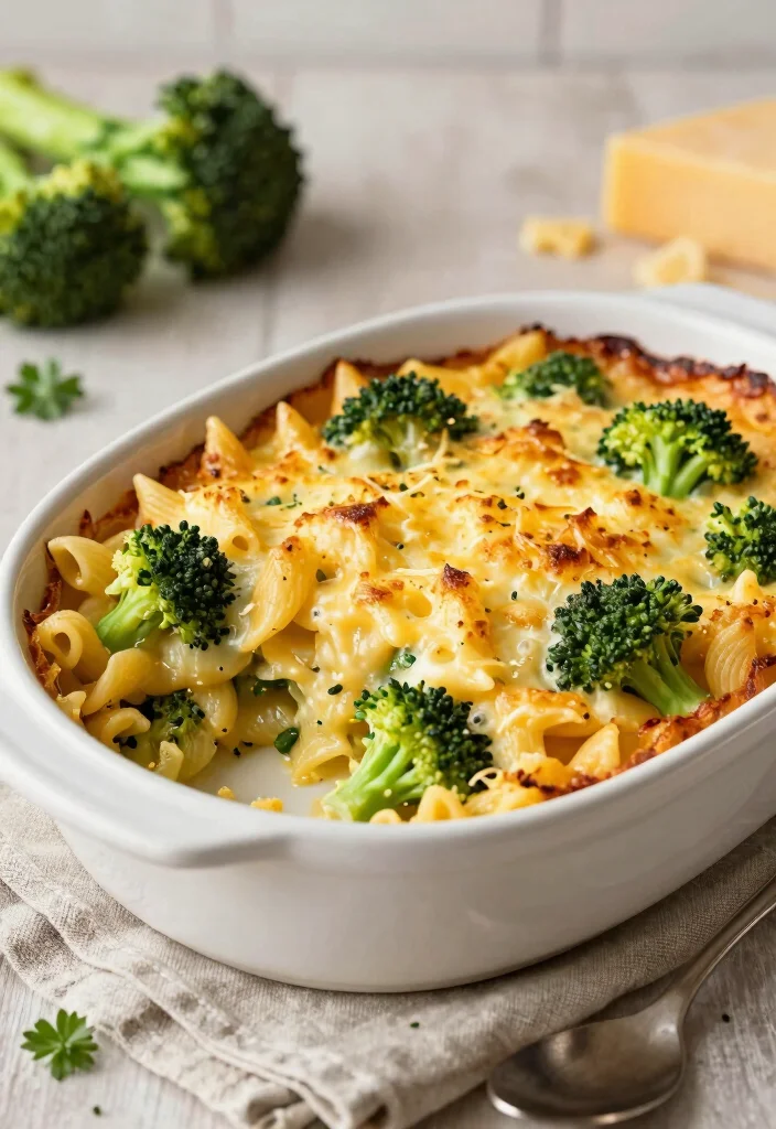12 Broccoli Pasta Recipes for Fresh Green and Balanced Meals 5. Broccoli and Cheese Pasta Bake 0