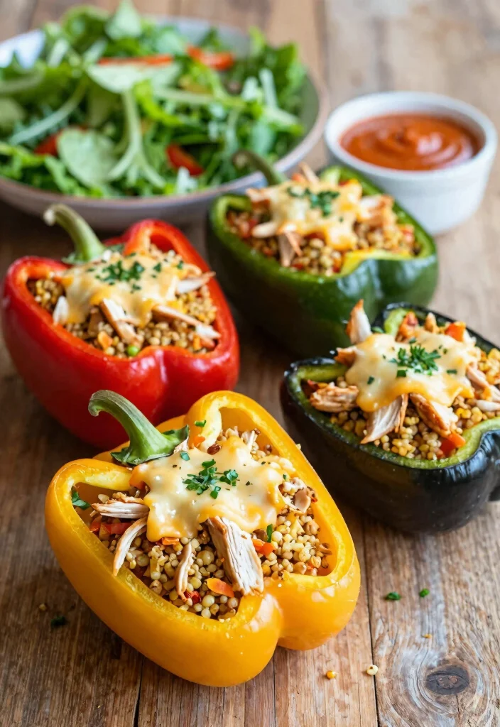 12 Buffalo Chicken Recipes for Spicy Tangy and Game Day Favorites 2 12 Buffalo Chicken Recipes for Spicy Tangy and Game Day Favorites 2. Spicy Buffalo Chicken Stuffed Peppers 0