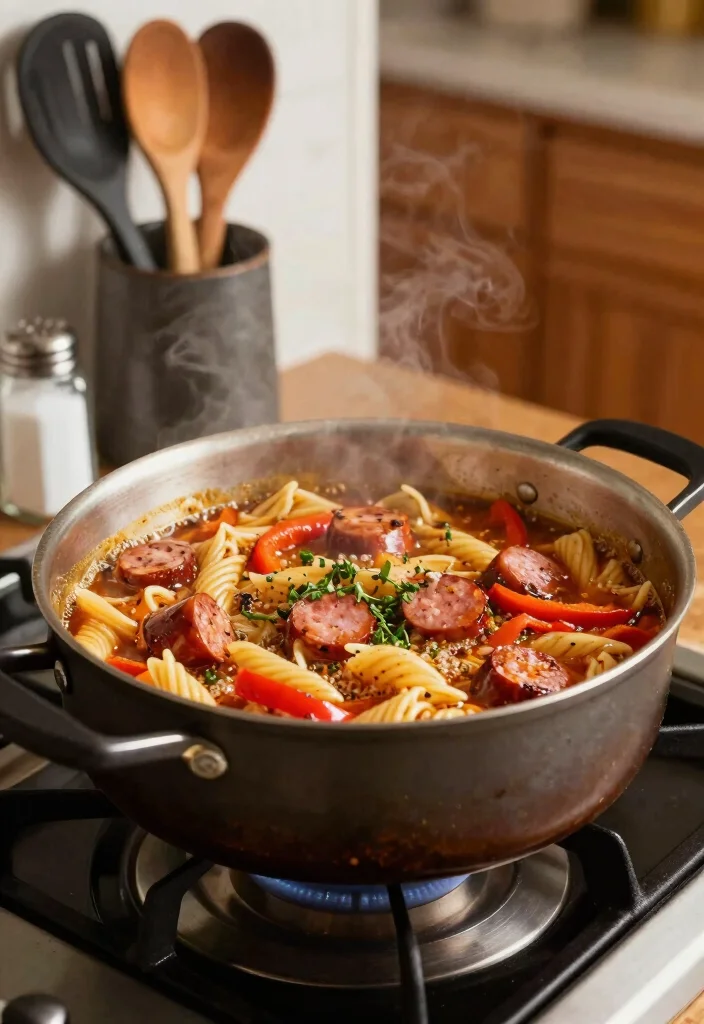 12 Cajun Pasta Recipes for Creamy Spicy and Bold Weeknight Dinners 3. One Pot Cajun Sausage Pasta 0