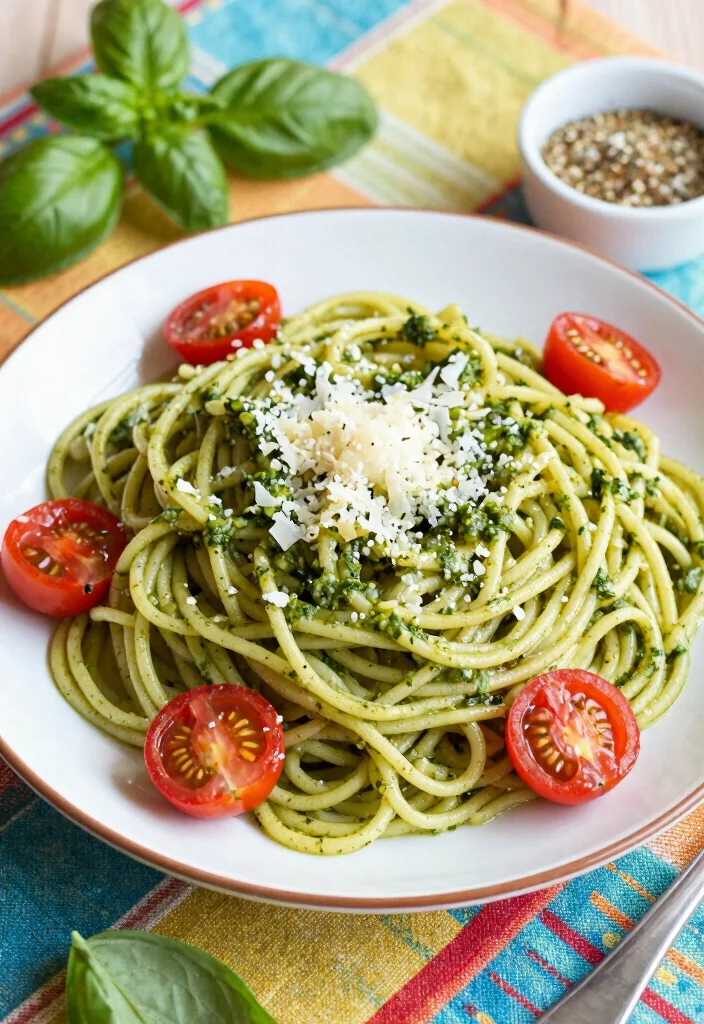 12 Cajun Pasta Recipes for Creamy Spicy and Bold Weeknight Dinners 9. Cajun Pesto Pasta 0