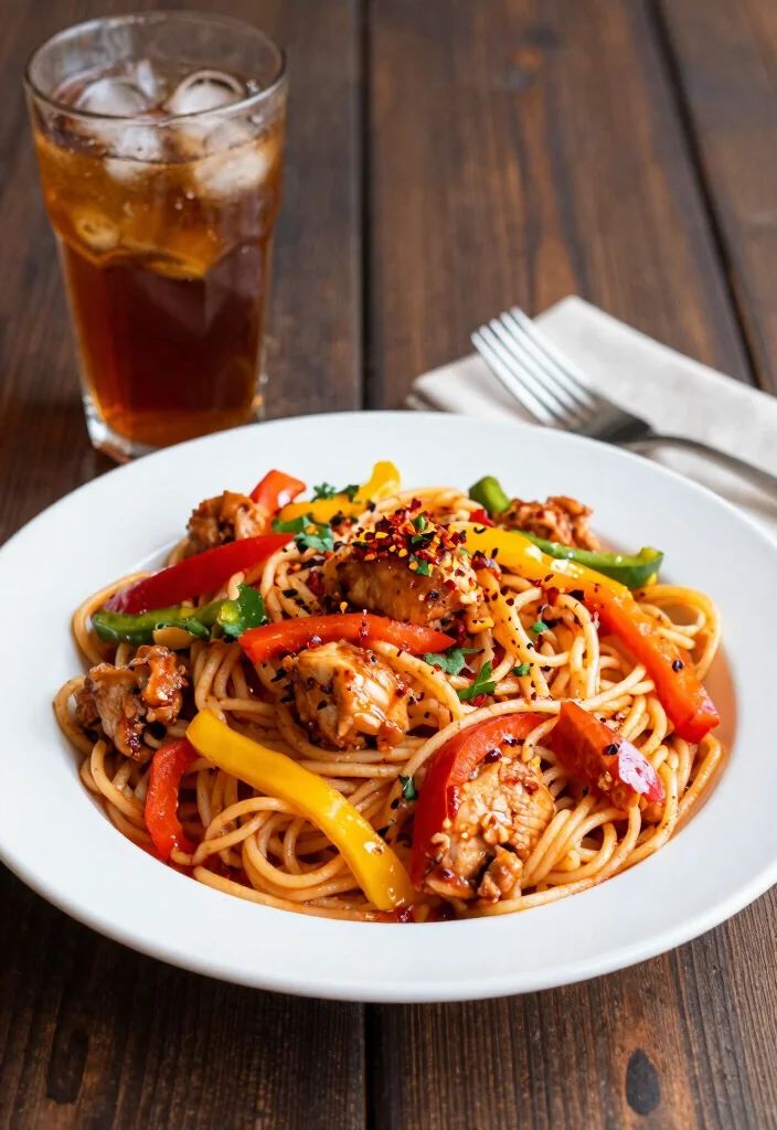 12 Chicken Pasta Recipes for Creamy Hearty and Weeknight Friendly Meals 11. Spicy Chicken Pasta with Peppers 0