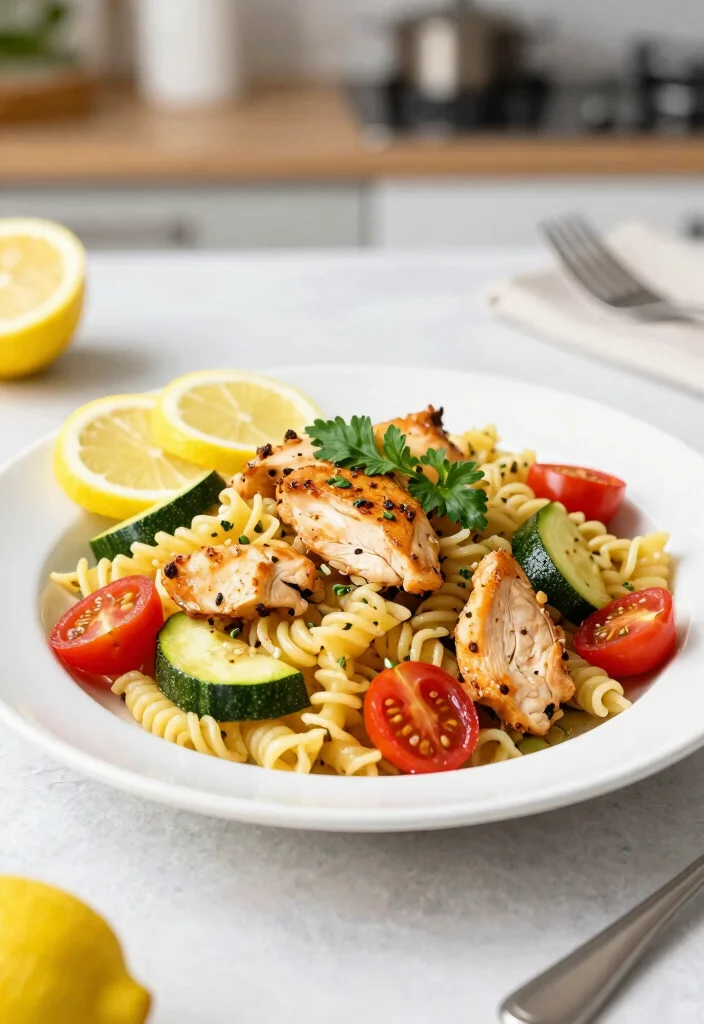 12 Chicken Pasta Recipes for Creamy Hearty and Weeknight Friendly Meals 5. Lemon Chicken Pasta Primavera 0