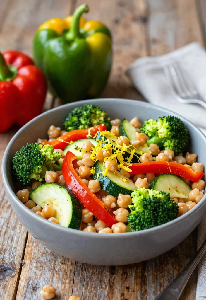 12 Chickpea Pasta Recipes for Protein Rich and Healthy Dinners 5 12 Chickpea Pasta Recipes for Protein Rich and Healthy Dinners 5. Chickpea Pasta Primavera 0