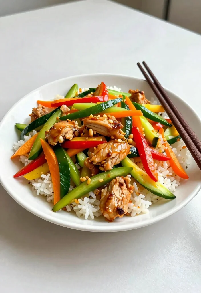 12 Easy Chicken and Pasta Recipes for Quick Weeknight Dinners 6. Quick Chicken and Vegetable Stir Fry 0