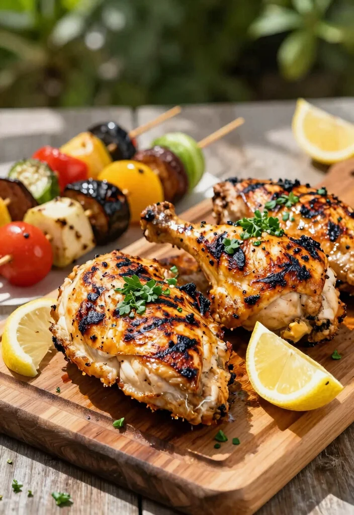 12 Low Carb Chicken Recipes for Healthy Filling and Guilt Free Dinners 2 12 Low Carb Chicken Recipes for Healthy Filling and Guilt Free Dinners 2. Lemon Herb Grilled Chicken 0
