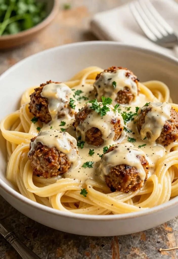 12 Meatball Pasta Recipes for Classic Comfort and Hearty Flavor 10. Empanada Meatball Pasta 0