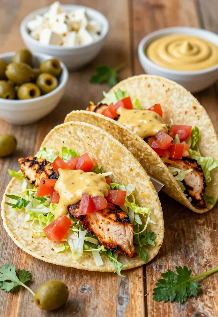 12 Mediterranean Chicken Recipes for Fresh Herby and Wholesome Meals 4. Spicy Mediterranean Chicken Tacos 0
