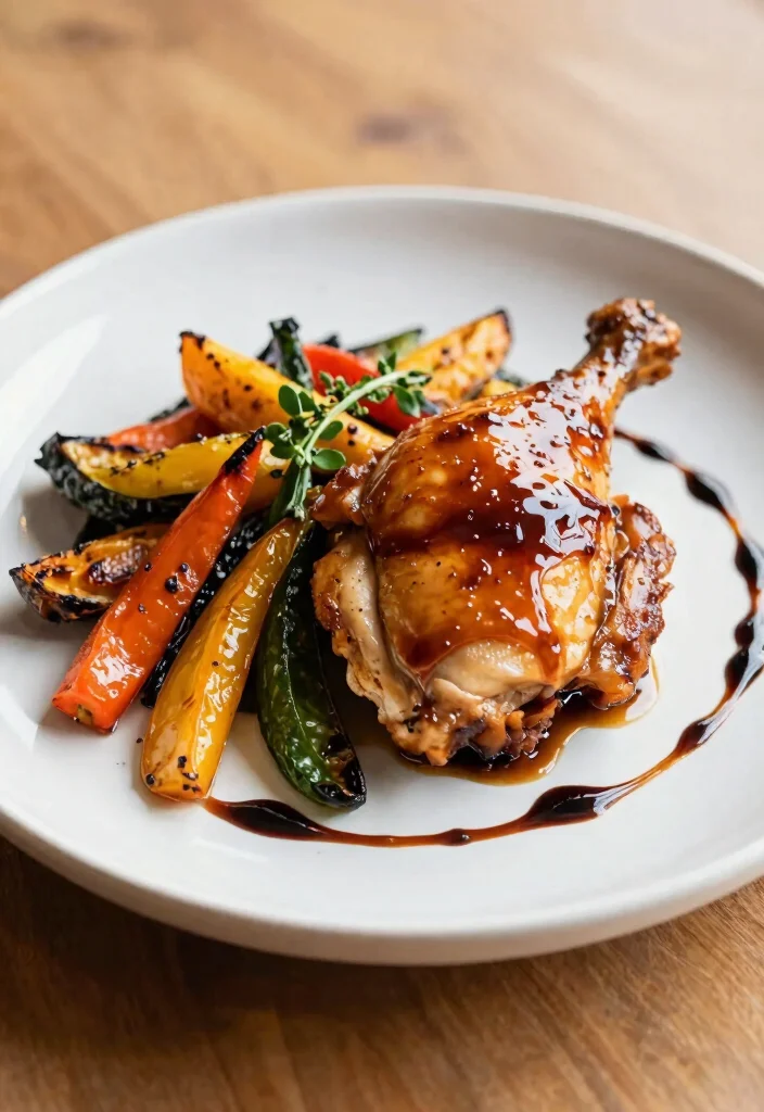 12 Mediterranean Chicken Recipes for Fresh Herby and Wholesome Meals 6. Balsamic Glazed Chicken with Roasted Veggies 0