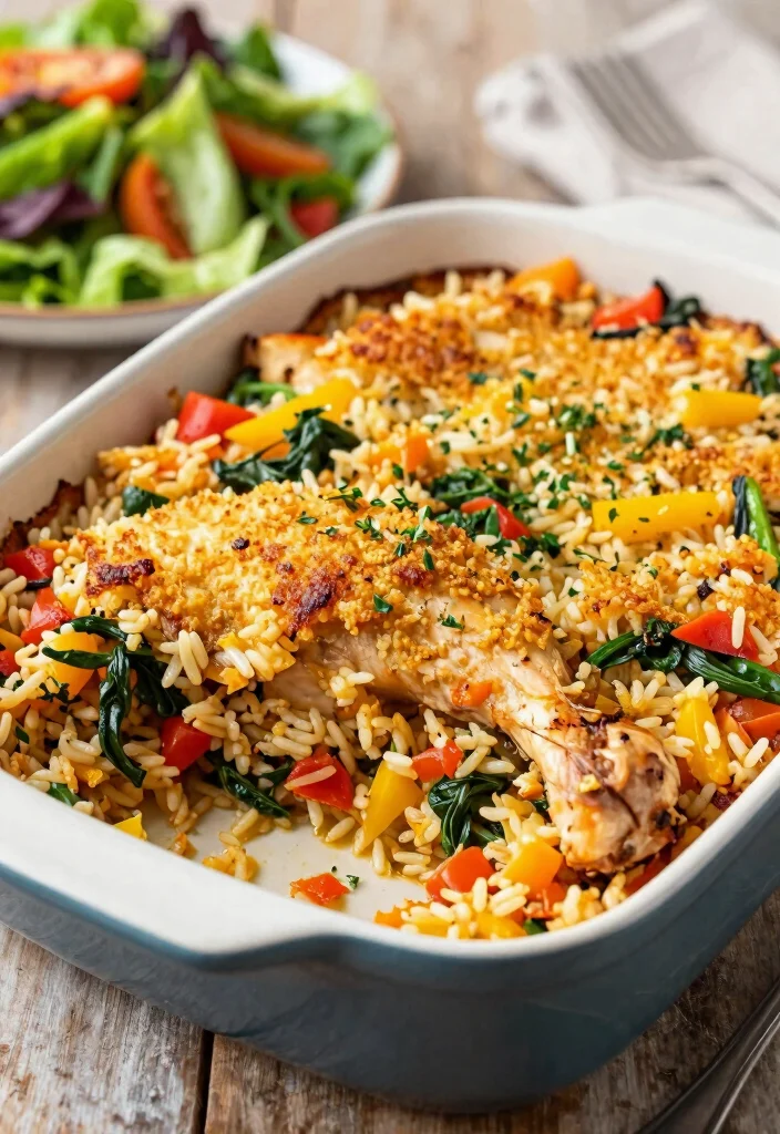 12 Mediterranean Chicken Recipes for Fresh Herby and Wholesome Meals 8. Mediterranean Chicken and Rice Casserole 0