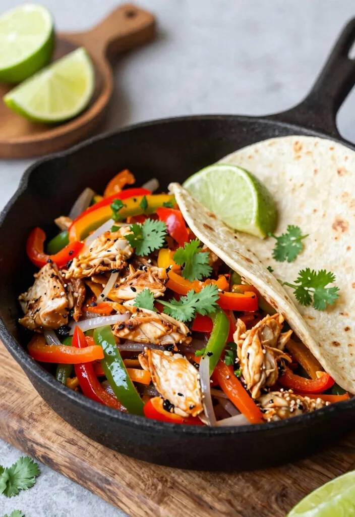 12 Mexican Chicken Recipes for Bold Spicy and Flavor Packed Dinners 3. Sizzling Chicken Fajitas 0