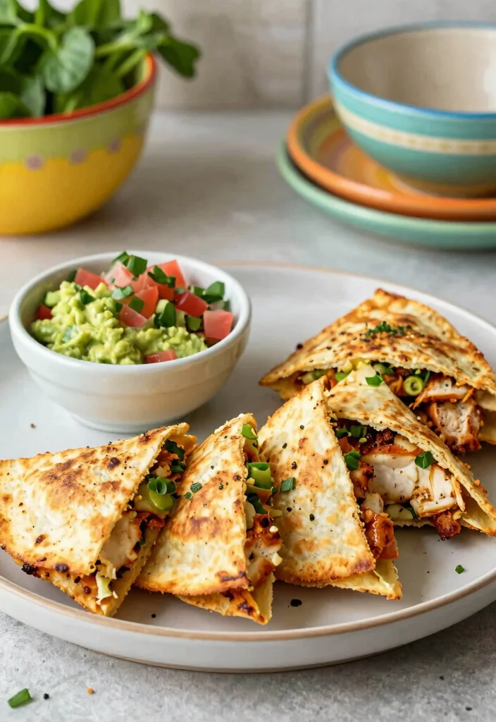 12 Mexican Chicken Recipes for Bold Spicy and Flavor Packed Dinners 7. Garlic Lime Chicken Quesadillas 0