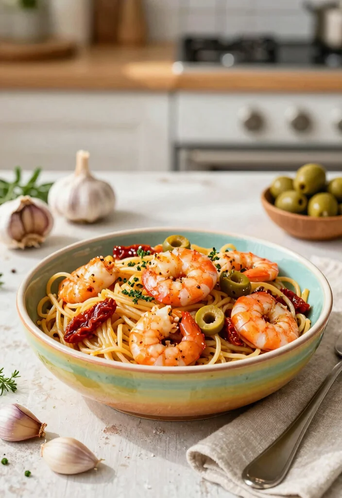 12 One Pot Pasta Recipes for Easy Cleanup and Big Flavor 6 12 One Pot Pasta Recipes for Easy Cleanup and Big Flavor 6. Mediterranean Shrimp Pasta 0