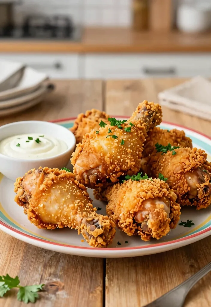 12 Oven Fried Chicken Recipes for Crispy Comfort with Less Oil 1. Classic Oven Fried Chicken 0