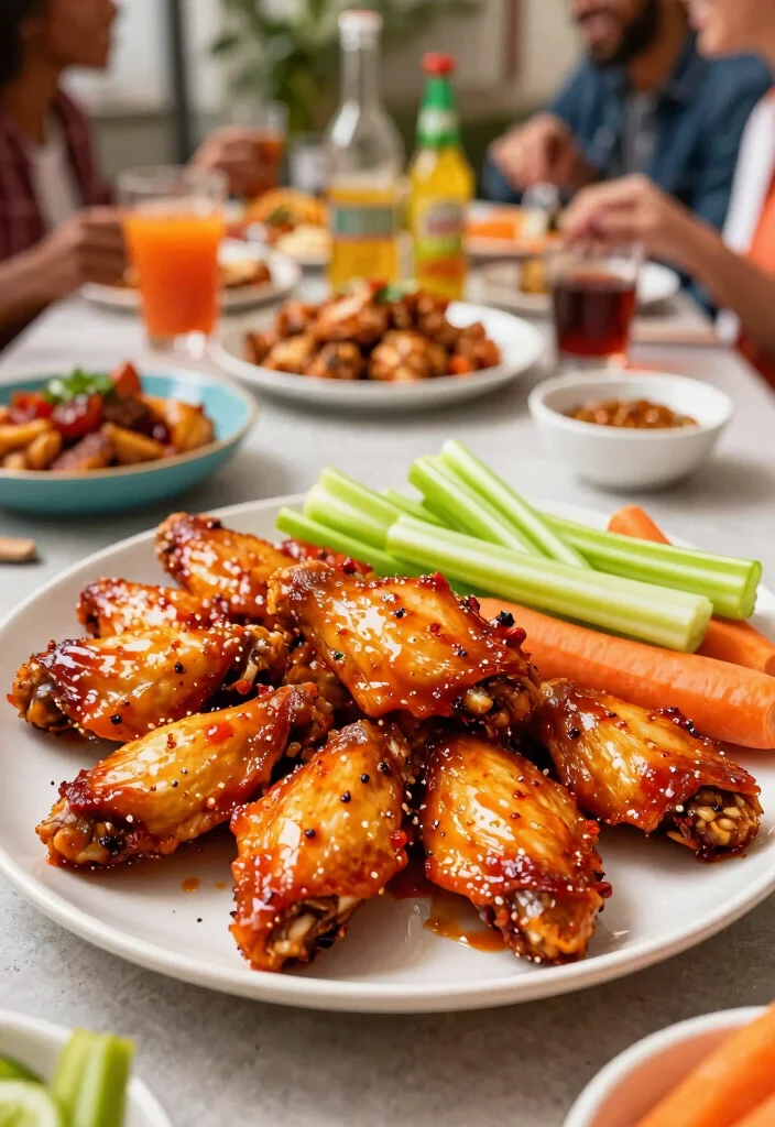 12 Oven Fried Chicken Recipes for Crispy Comfort with Less Oil 2. Spicy Baked Chicken Wings 0