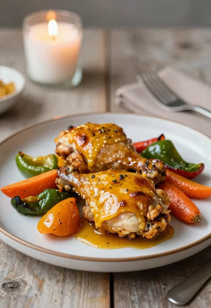 12 Oven Fried Chicken Recipes for Crispy Comfort with Less Oil 5. Honey Mustard Chicken Thighs 0