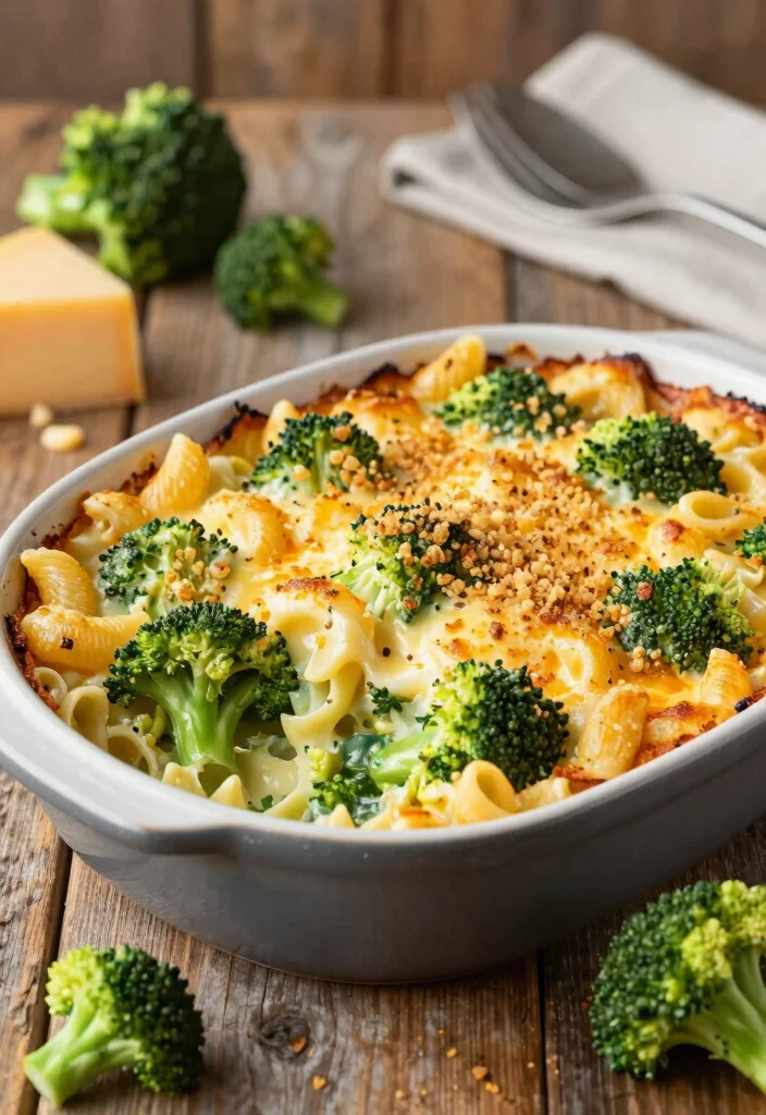 12 Pasta Recipes White Sauce for Creamy Smooth and Cozy Dinners 4. Broccoli and Cheese Pasta Bake 0